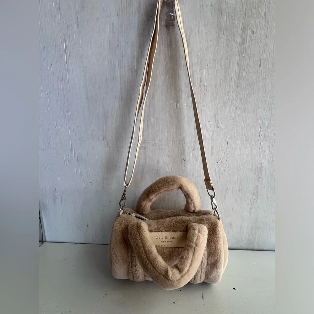 rag and bone Cloud Duffle- Faux Fur - Picture 3 of 14